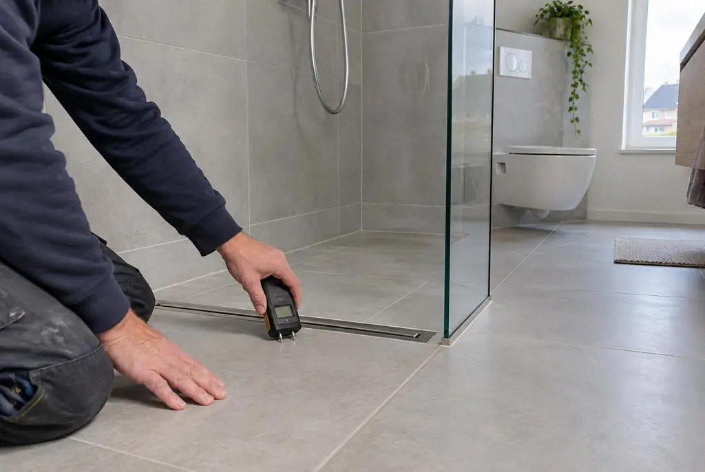 Lekdetectie Westbroek – badkamer in een nieuwbouwwoning